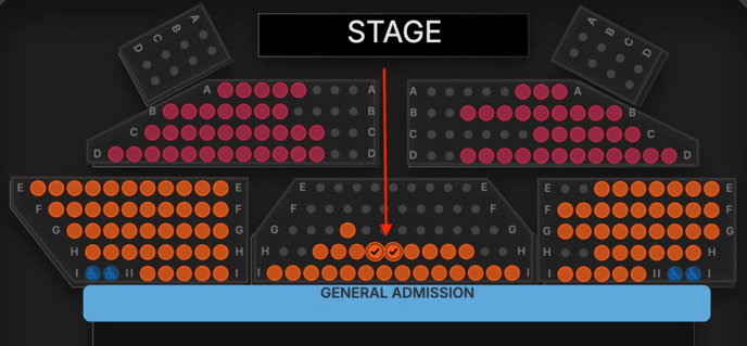 system selected seats