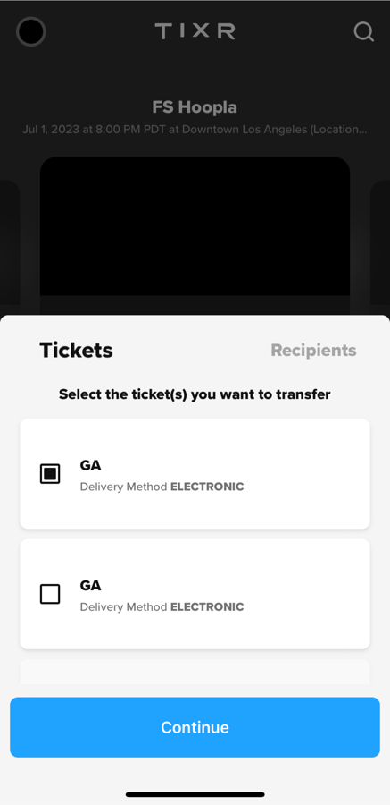 Can I Transfer My Ticket?